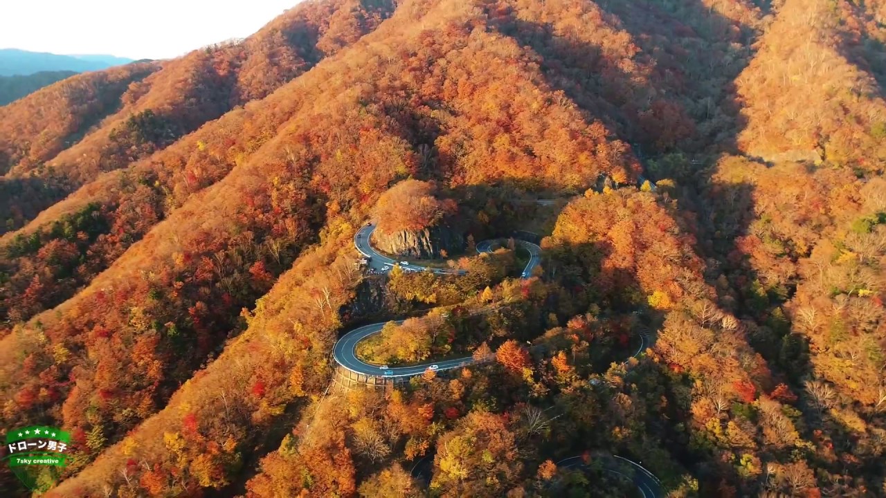 「日光 いろは坂！」ドローン男子空撮 絶景 【栃木県 紅葉】4k drone footage japan