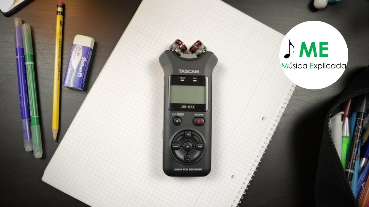 BUEN AUDIO SIEMPRE: Tascam DR-07X | Grabadora Portátil