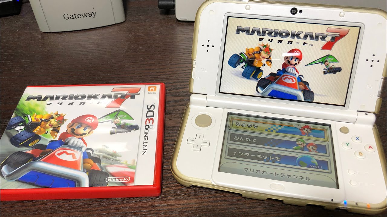 ニンテンドー3DSソフト　マリオカート7を開封・プレイしてみました。