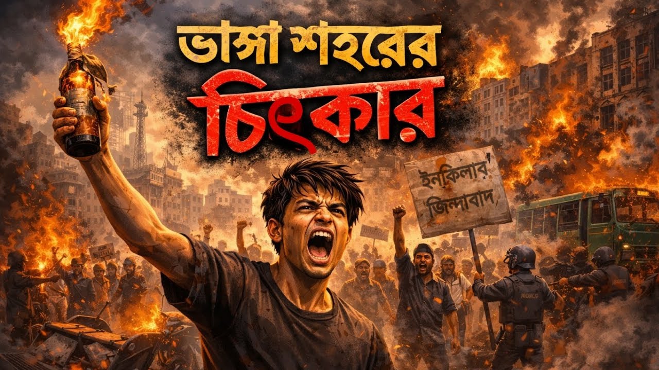 Pyroveil - ভাঙ্গা শহরের চিৎকার | Vanga Shohorer Chitkar | Official Lyrical Video