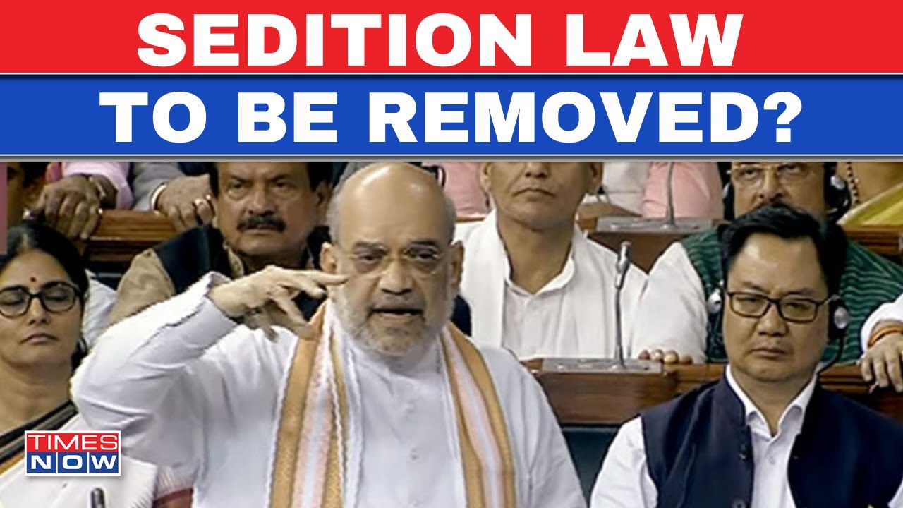 Live News| HM Shah Introduces 3 Bills To Change India&rsquo;s Justice System | Sedition Law To Be Removed?