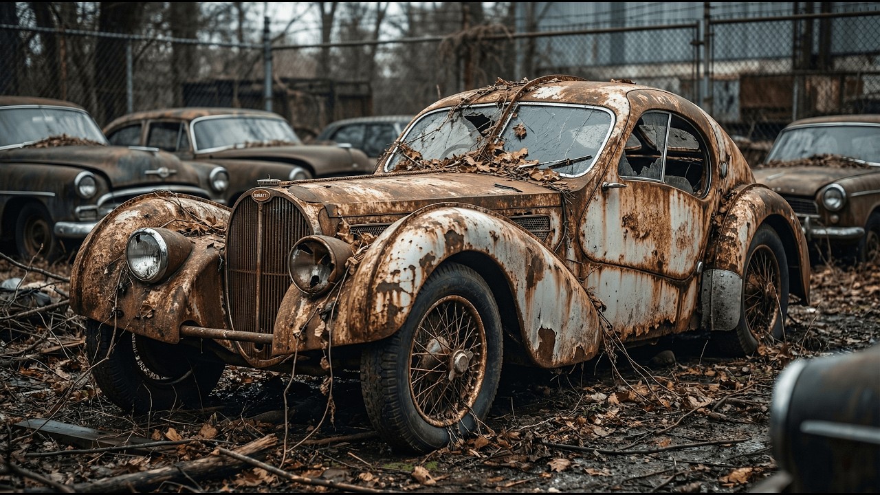 We Found 1932 Bugatti Atlantic for $800… Then Restored It || ASMR Car Restoration!
