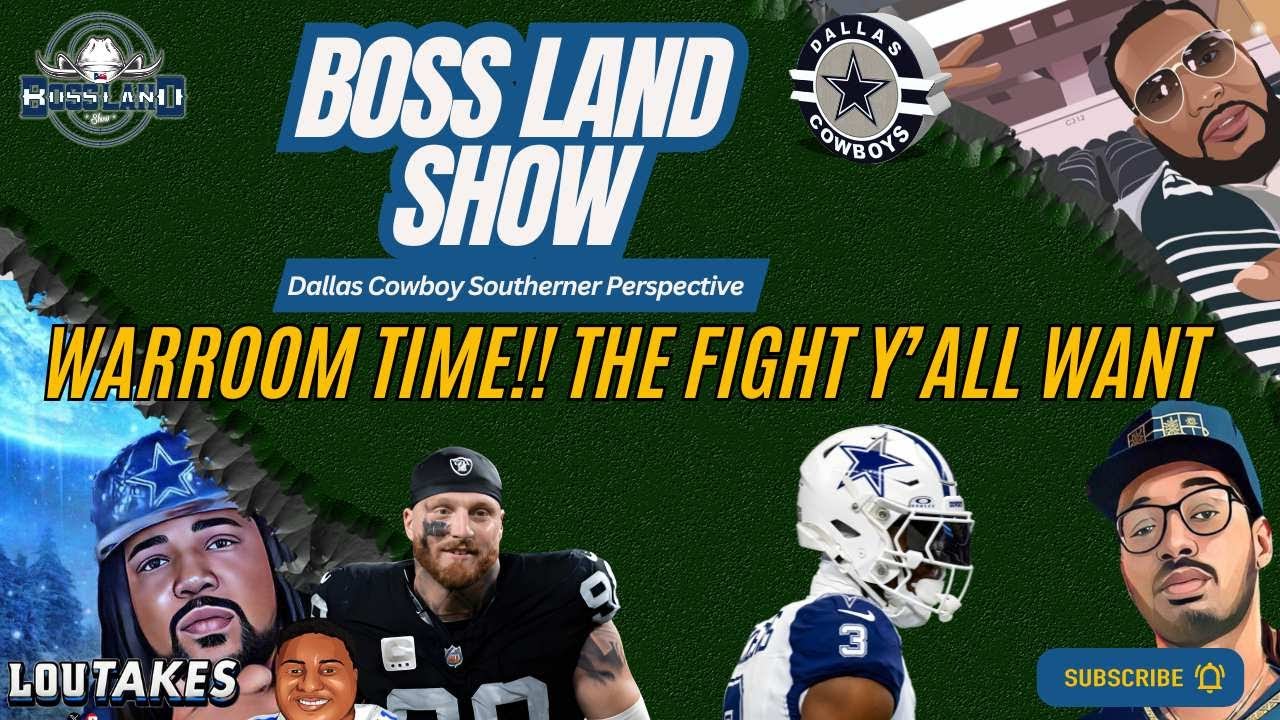 Boss Land FIERCE Debate: George Pickens 🆚 Maxx Crosby – Who Wins for Dallas? 🔥⭐