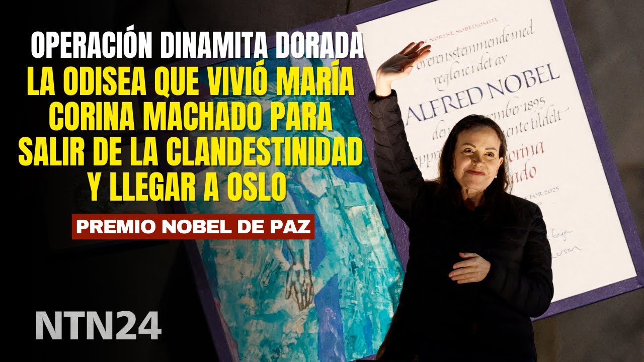 Así fue la odisea que vivió María Corina Machado para salir de la clandestinidad y llegar a Oslo