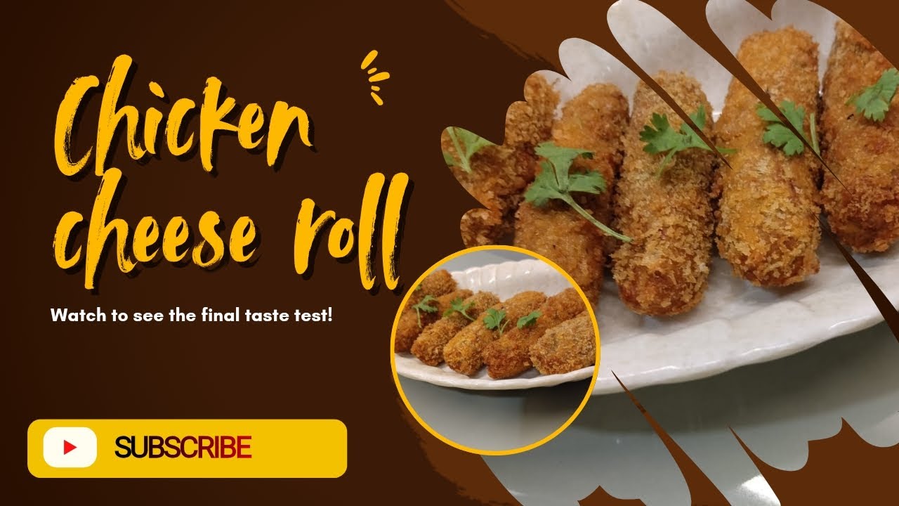 Chicken Cheese Roll – Bahar Jaisa Taste Ab Ghar Par 😍 | Quick Snack Recipe