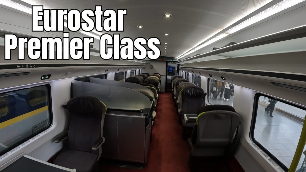 Travel Day on Eurostar Premier Class - London to Brussels