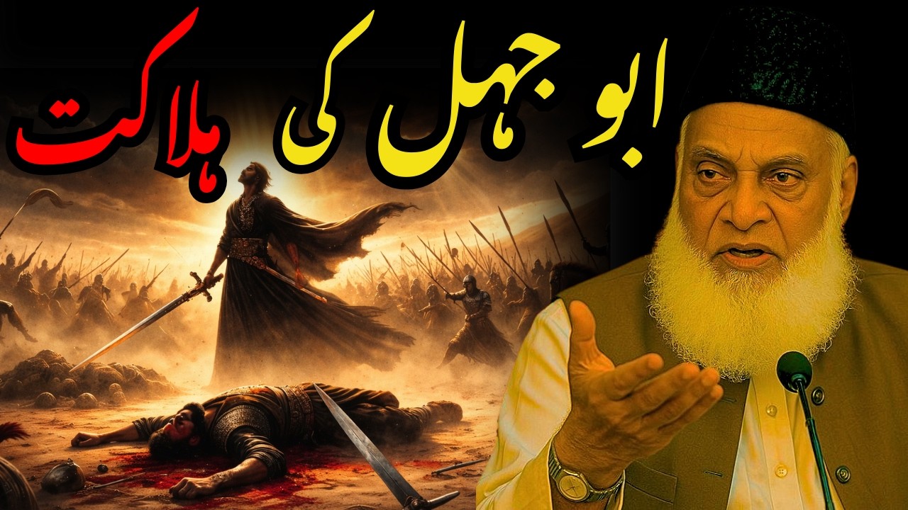 Abu Jahl Ka Anjaam Kya Hua? | Dr Israr Ahmed Bayan | Battle of Badr