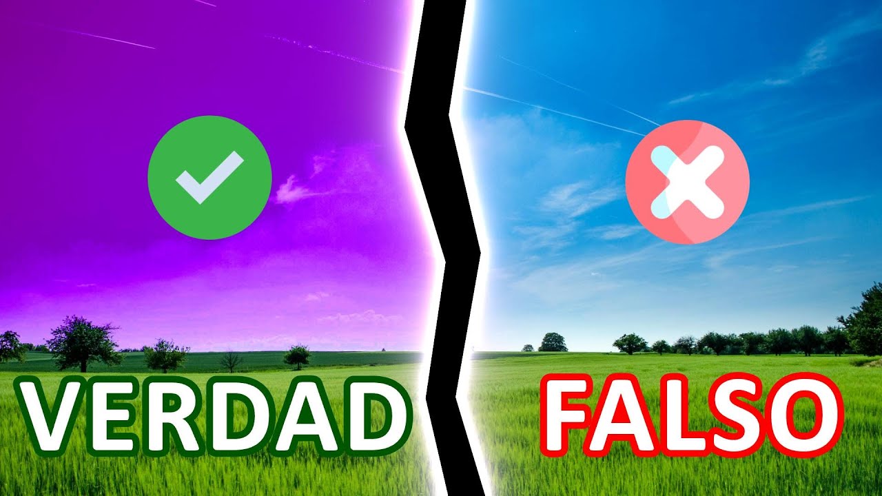 El cielo es VIOLETA, ¿por qué lo vemos azul?