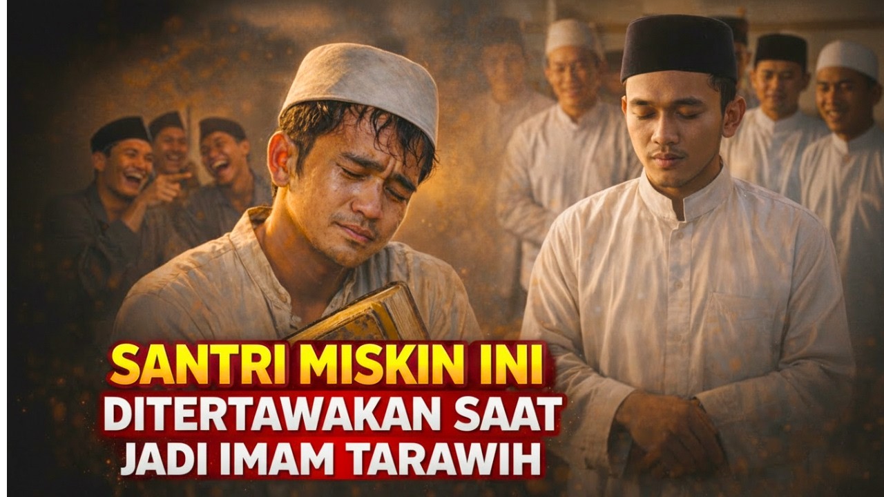 TAK DISANGKA..!! Santri Miskin Ini Dipermalukan Saat Jadi Imam Tarawih…