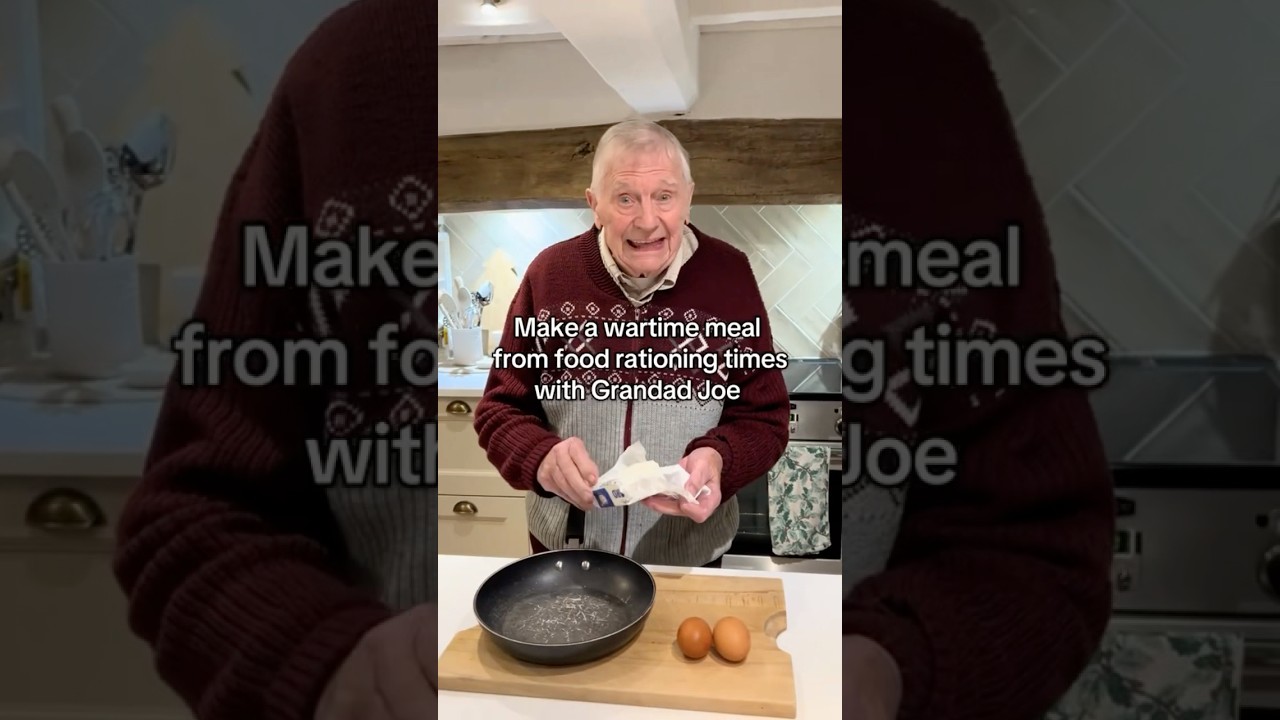 we cooked in lard during the war and food rationing times and had one egg each per week! #ww2 #lard