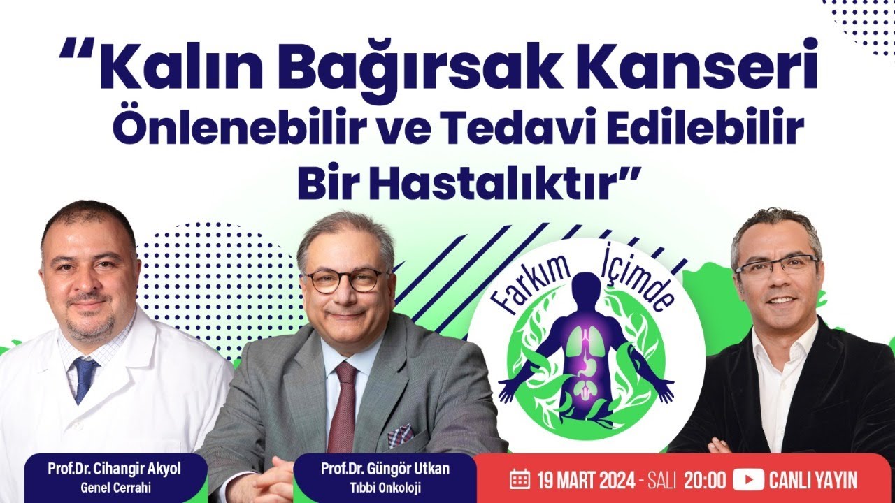 Kalın Bağırsak (Kolon) kanseri: Önlenebilir ve Tedavi Edilebilir Bir Hastalıktır