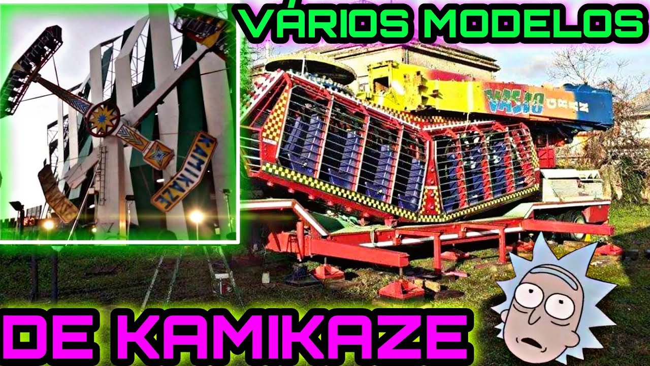 KAMIKAZE JUEGO MECÁNICO / KAMIKAZE RIDE AT FAIR/RANGER-EL MARTILLO/VARIOS MODELOS DE KAMIKAZE 1PARTE