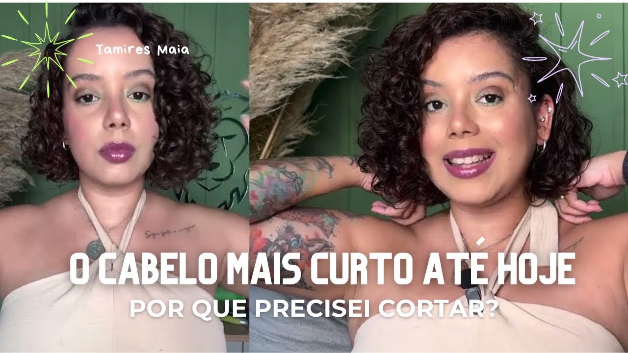 CORTEI O CABELO SUPER CURTO - TUDO SOBRE MINHA DECISÃO - Tamires Maia