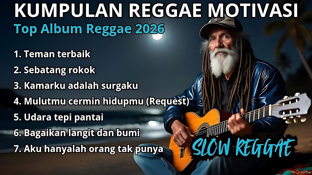 Kumpulan Reggae Motivasi Terbaik || Lagu Santai Penuh Makna & Semangat Hidup ☕🎧🎤🌴🌴🌴