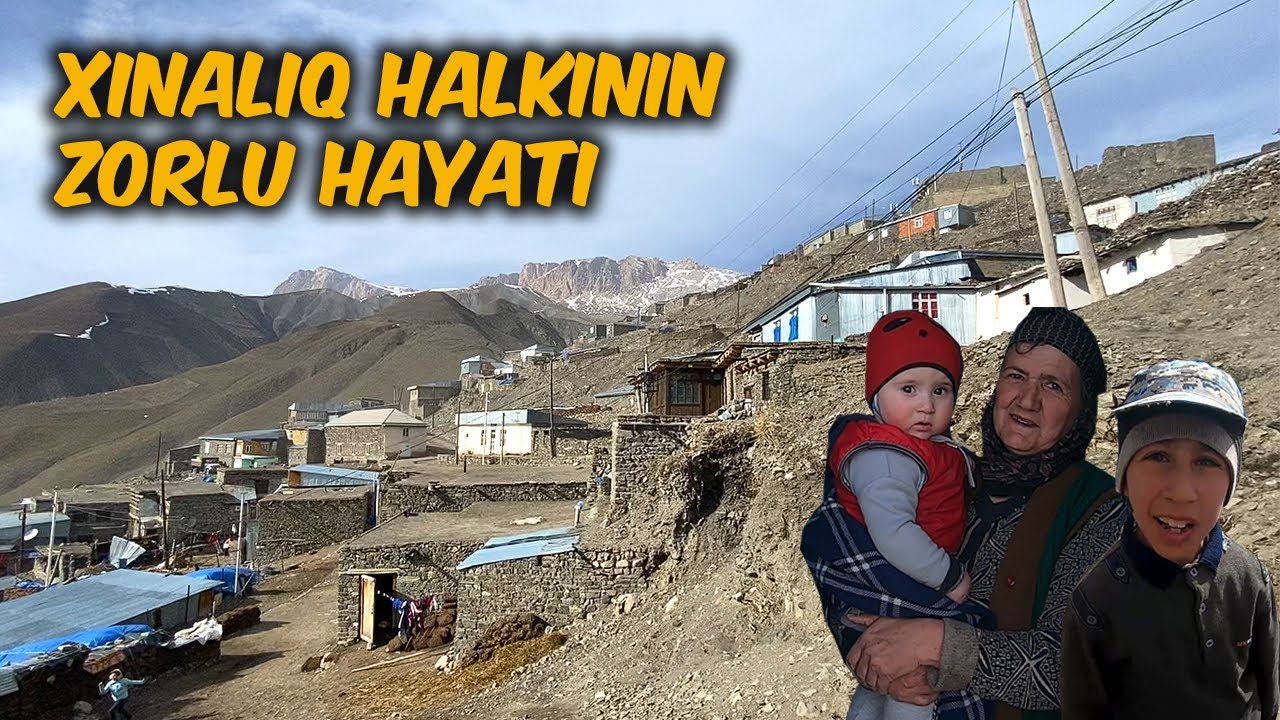 Azerbaycan'da İlginç Bir Köydeyim: Xınalıq Köyüne Gidiyorum! Azerbaycan'daki En Zorlu Yolculuğum