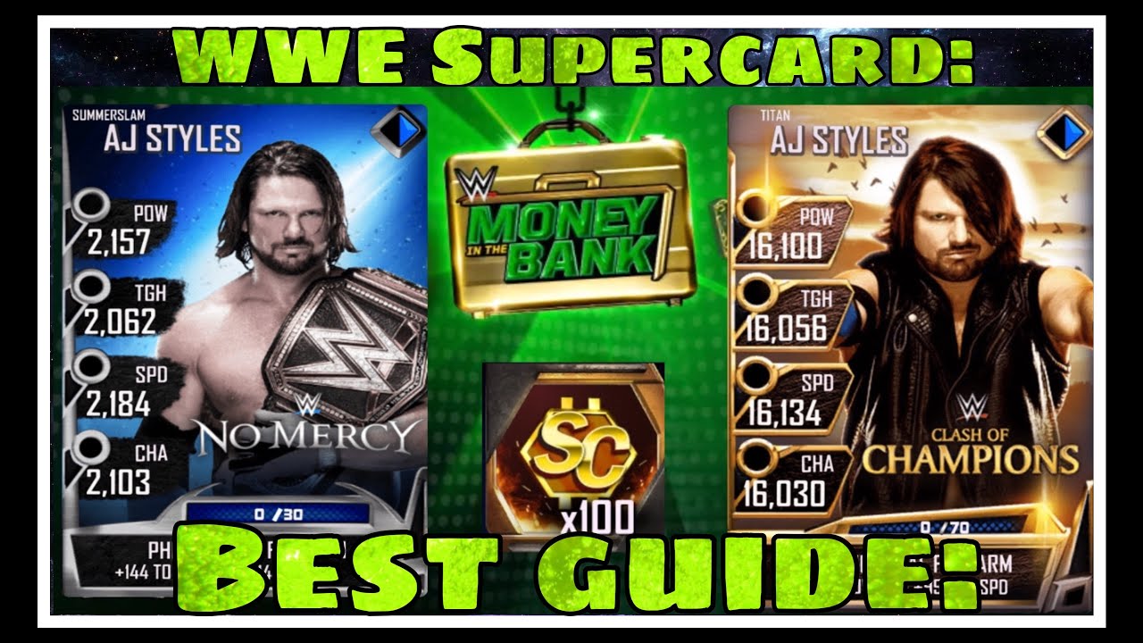 WWE SuperCard: Best MITB Guide! (Best Super coins method updated!)