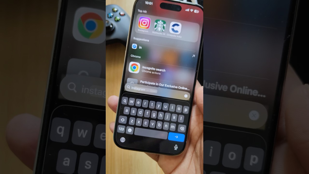 Refined keyboard on iOS 26 #Apple #iOS #iOS26 #iPhone #iPhone15Pro ￼￼