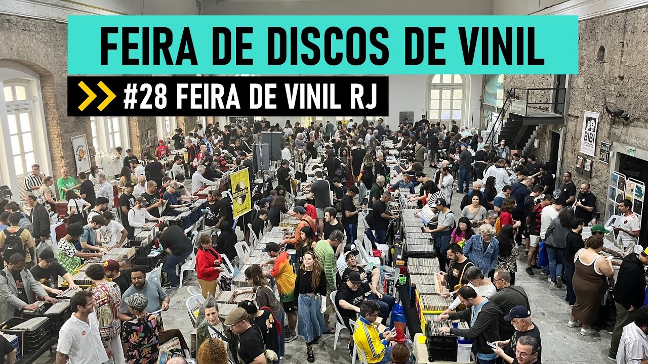 28ª FEIRA DE VINIL DO RJ - O QUE ACHAMOS?
