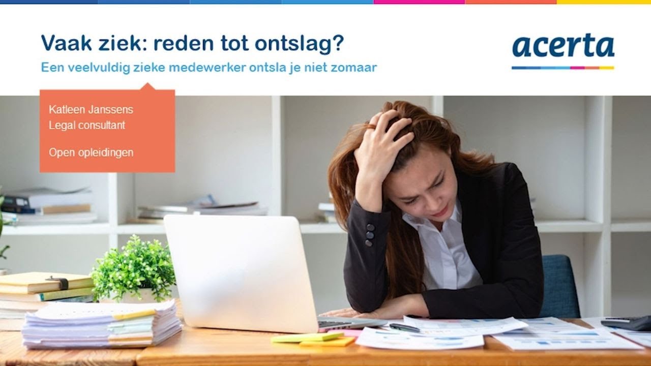 Veelvuldig ziek: reden tot ontslag?