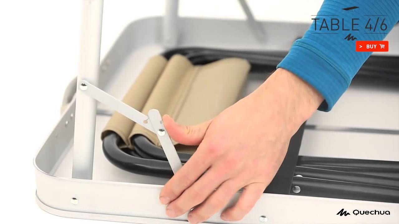 Mesa de camping para 4 pessoas - Exclusividade Decathlon