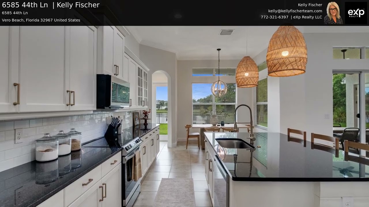 Lakefront Sunrises, Rare Find in Established Area: 6585 44th Ln, Vero Beach, FL 32967