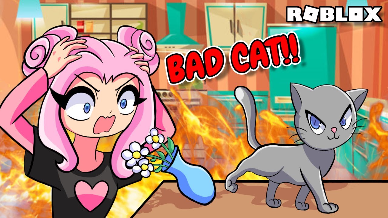 This Cat is very BAD!!! | Roblox | Bad Cat