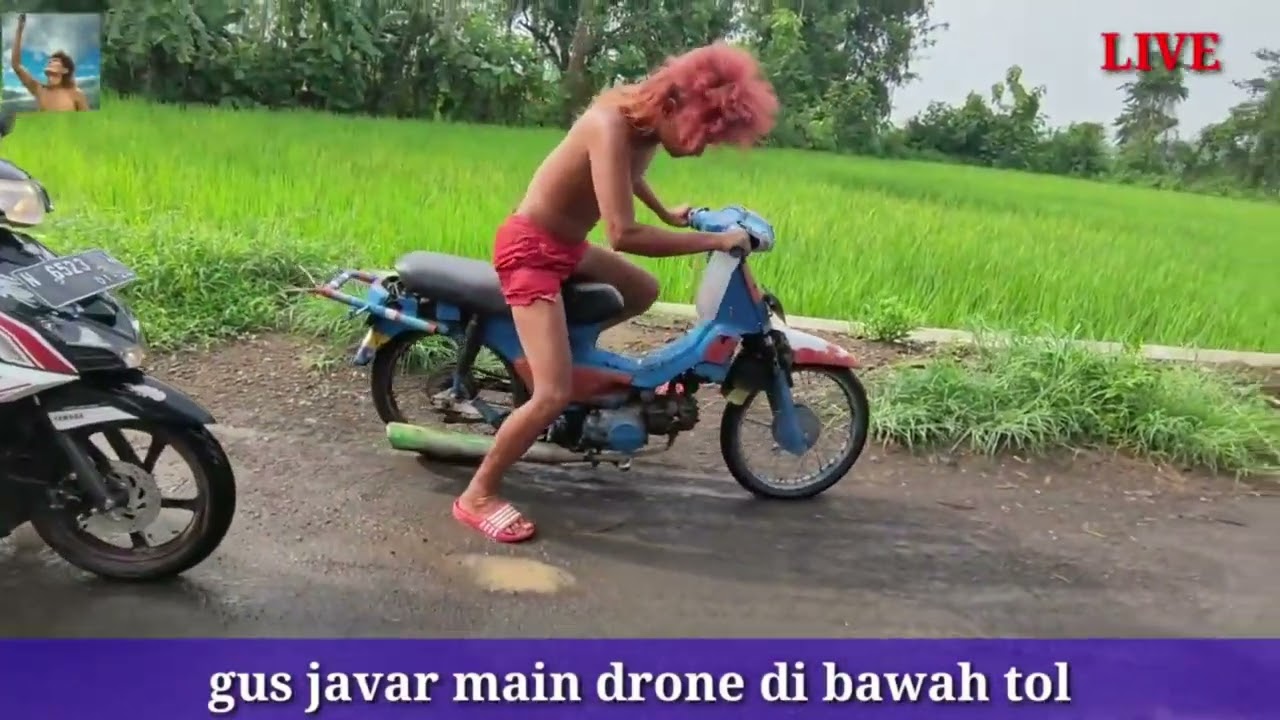 PERJALANAN GUS JAVAR MENUJU TEMPAT LATIHAN DRONE