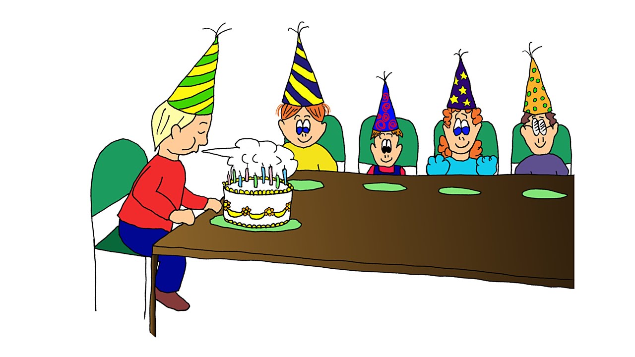 ESL Easy Listening Comprehension 4:  The Birthday Party