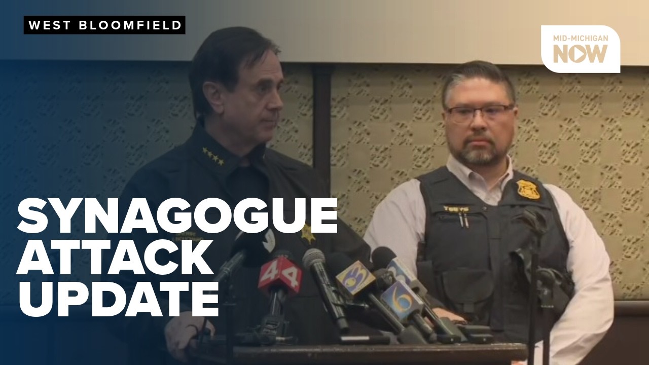 ФБР предоставило обновленную информацию о нападении на синагогу в Мичигане.