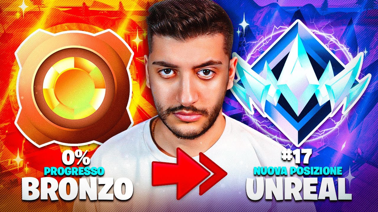 GIOCO 1 ORA LE RANKED DI FORTNITE RIENTRO E...