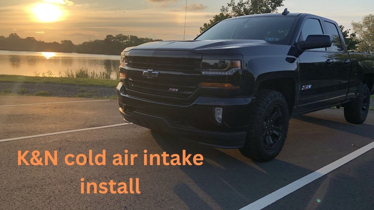 2014-2019 Silverado K&N установка холодного впуска воздуха пошагово, как это сделать