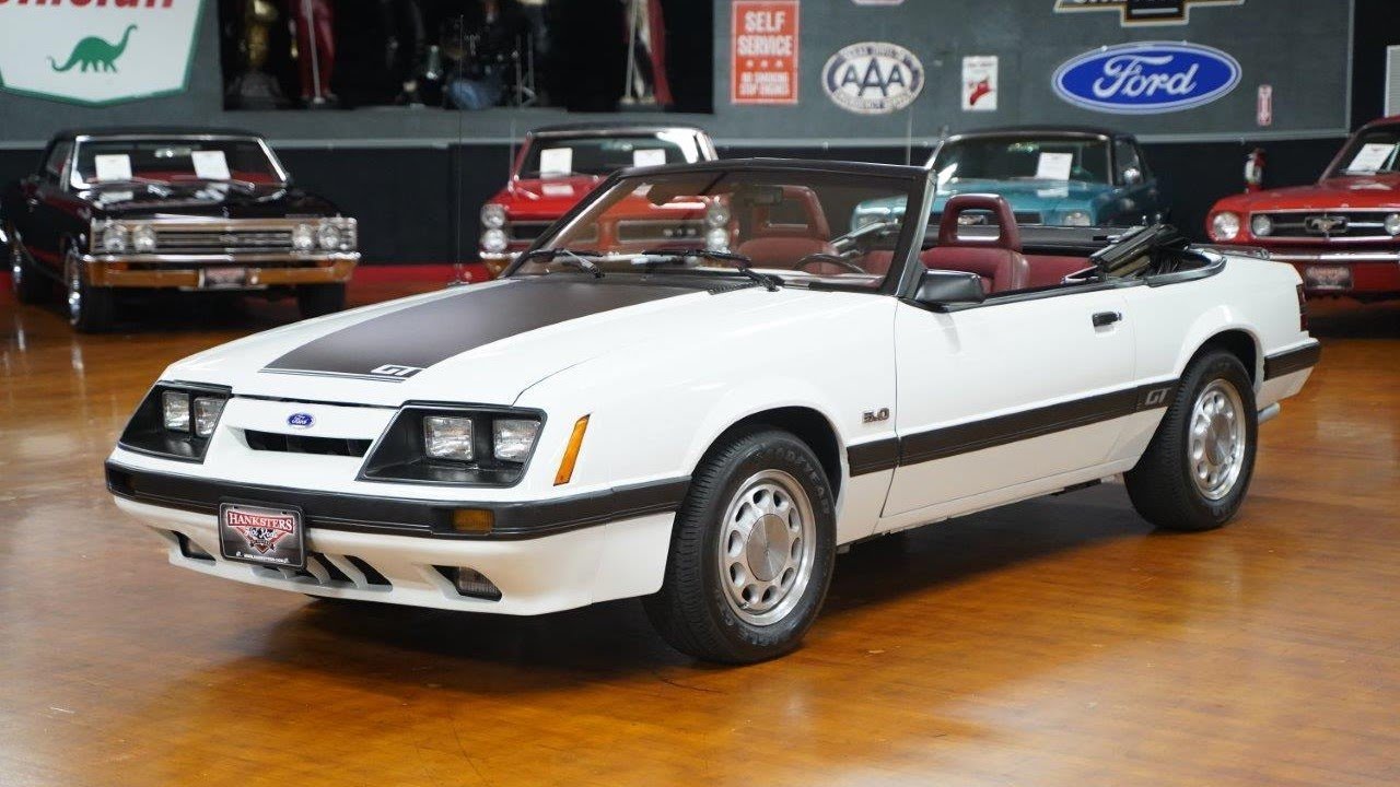 1986 FORD MUSTANG GT CONVERTIBLE