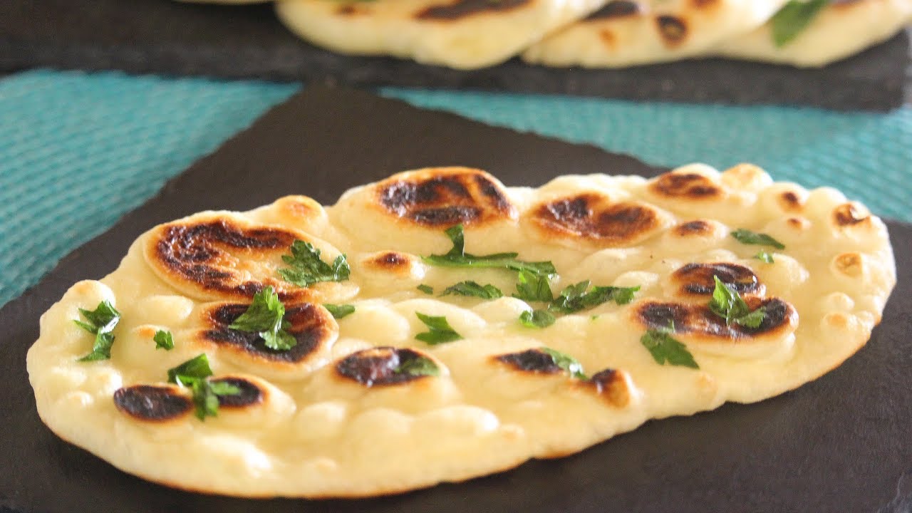 Naan Bread Recipe Without Tandoor | How Tasty Channel