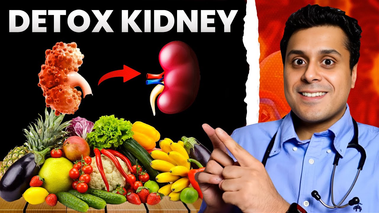 Top 5 Foods to Detox Kidneys - डिटॉक्स किडनी (Indian DIET)#kidneydetox