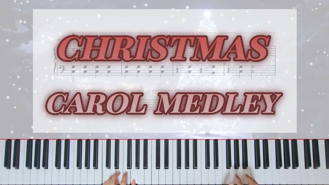크리스마스 캐롤 메들리 🎄 쉬운피아노 | 한달완성 👍