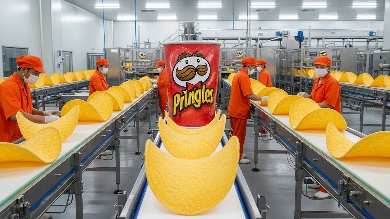 Inside the Pringles Mega Factory – (Full Process) How Snacks Are Made