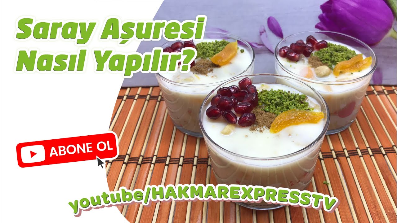 Saray Aşuresi Tarifi | Saray Aşuresi Nasıl Yapılır?