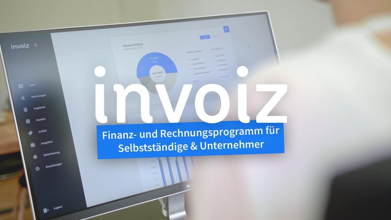 Finanz- und Rechnungsprogramm f&uuml;r Selbstst&auml;ndige & Unternehmer - invoiz