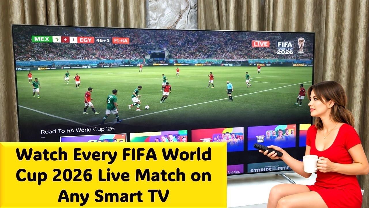 Как смотреть все матчи Чемпионата мира по футболу FIFA 2026 в прямом эфире на любом Smart TV