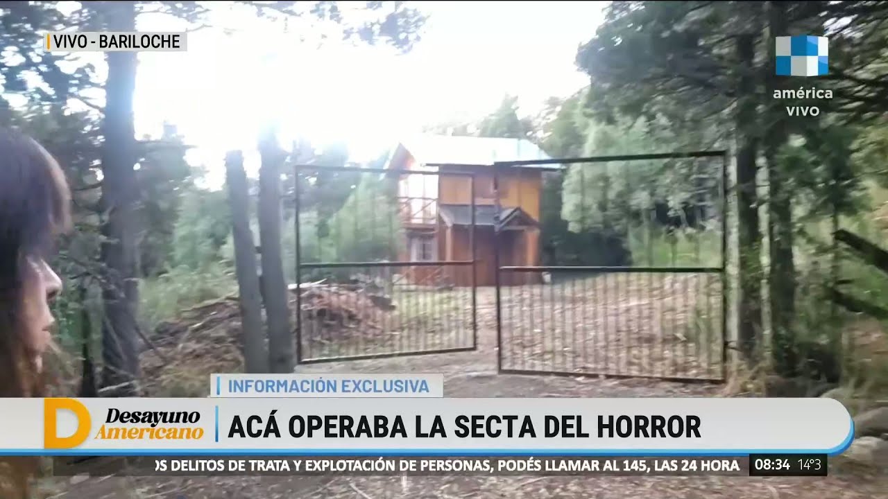 🔴 SECTA RUSA EN BARILOCHE: ACÁ TENÍAN A LAS MUJERES CAUTIVAS
