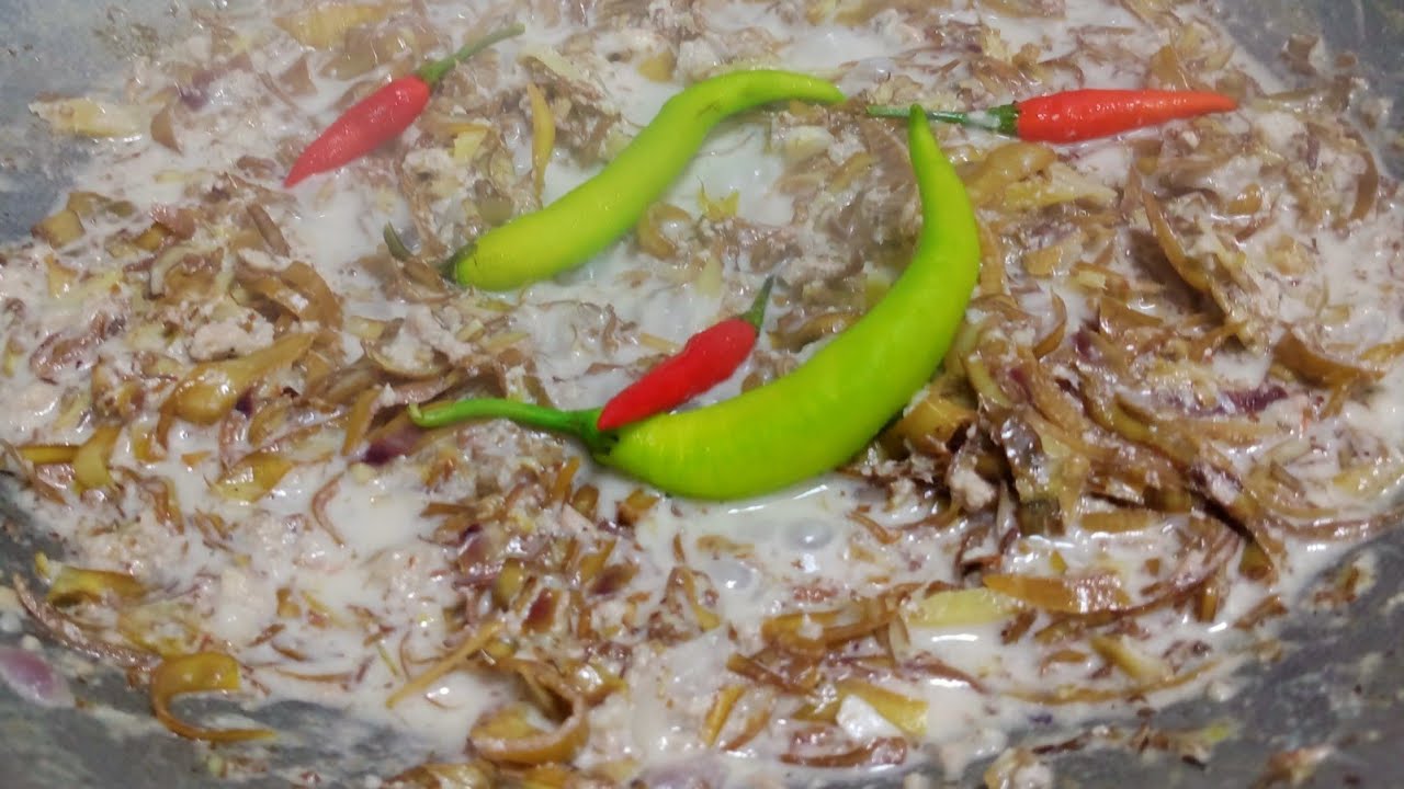 PAANO MAGLUTO NG GINATAANG PUSO NG SAGING/Preparation tips! Murang Ulam