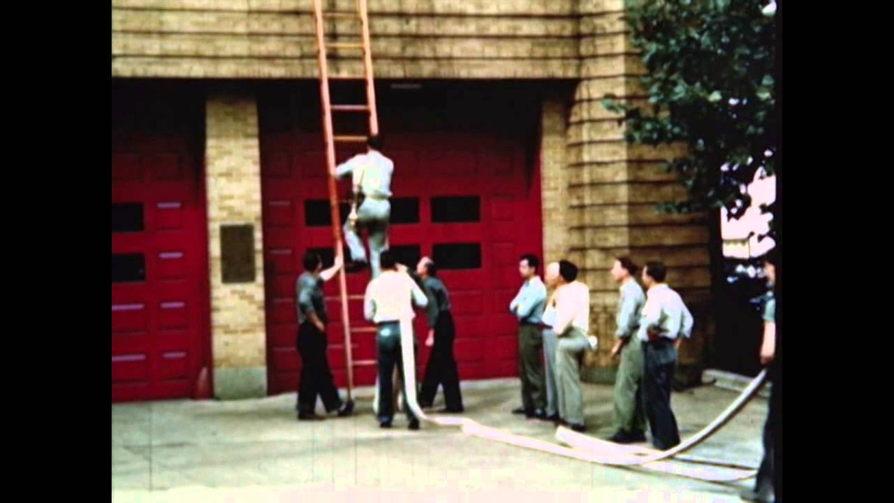 Bethlehem PA Fire Dept in the 1950's  ***Now in HD***
