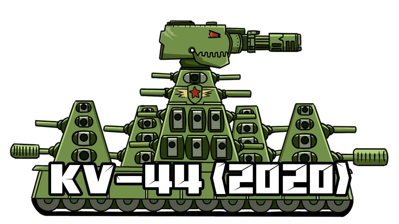 How to Draw Tank KV-44 (2020) from Valhalla Toons
