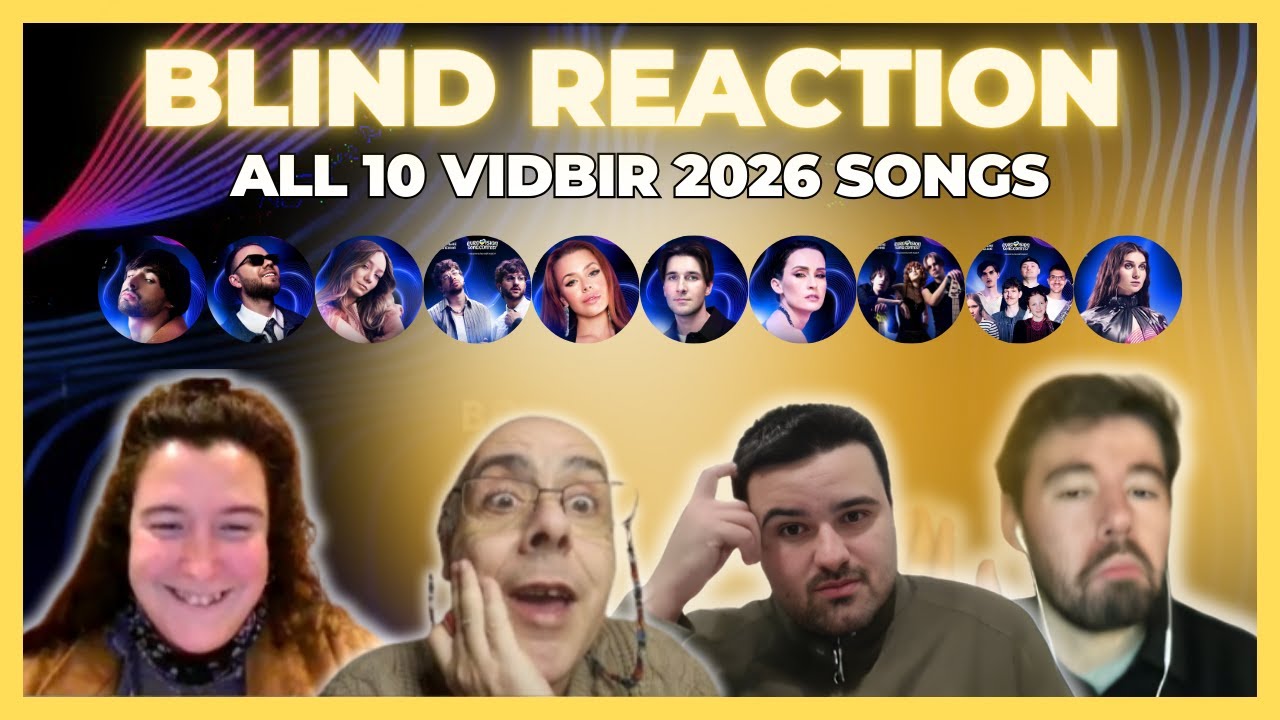 #VIDBIR2026 🇺🇦 | BLIND REACTION TO ALL THE SONGS