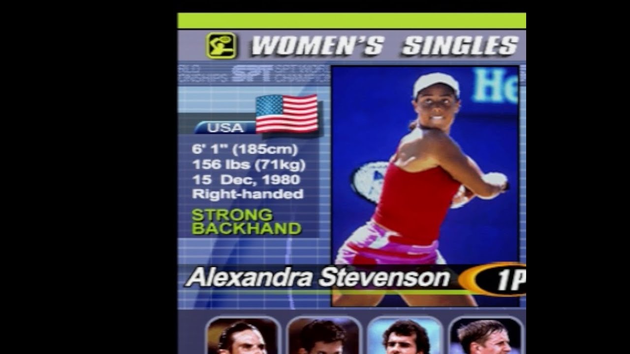 Power Smash 2 Alexandra Stevenson