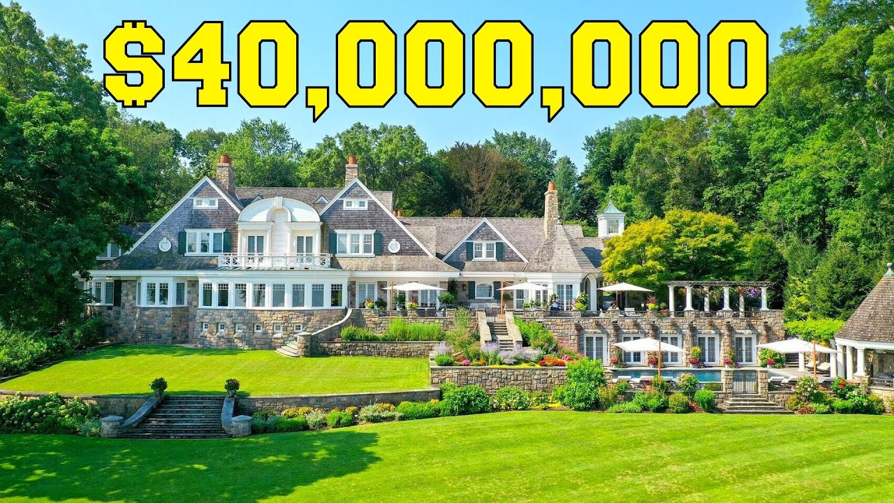 Waterfront Colonial Mansion in New York Asks $40,000,000