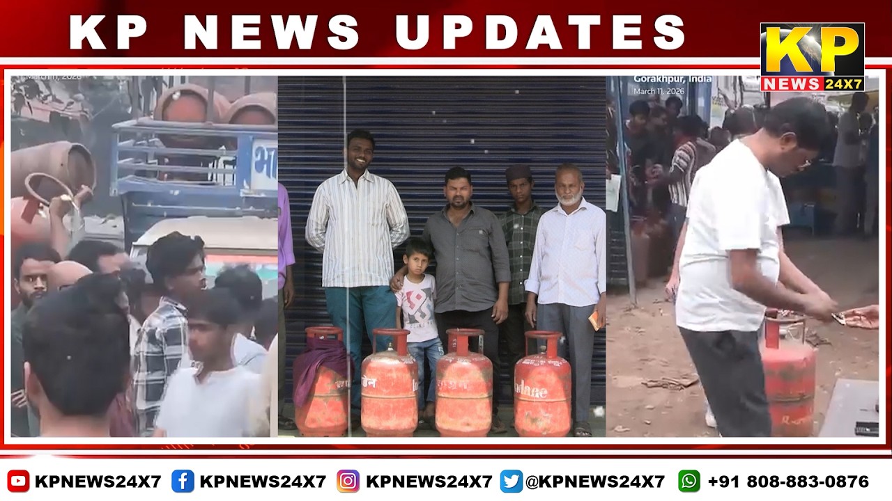 people are suffering for Gas cylinders administration said surplus Gas is available.