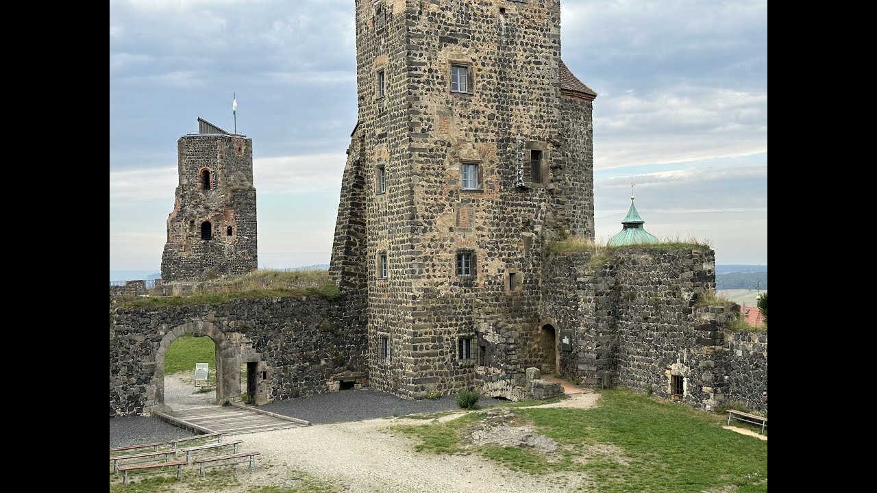 Rundgang Burg Stolpen in Sachsen - Constantia von Cosel - Coselturm