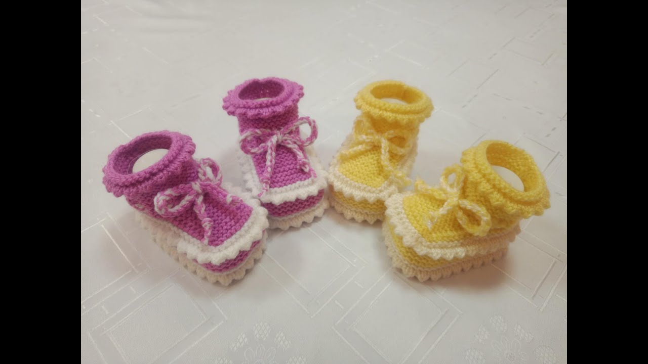 Плетени Терлици #147 (Knitted Slippers) (Тапочки спицами) (Patik) (Pantufas passo a passo)