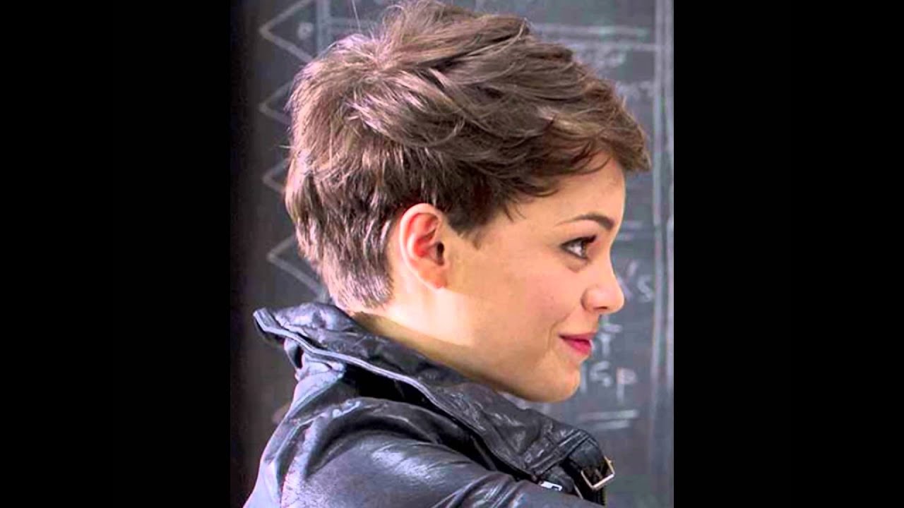 pixie haircut for round face